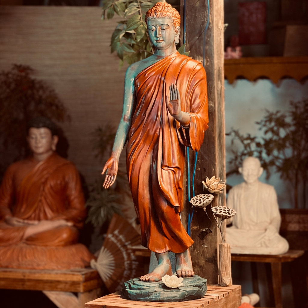 Blessing Buddha Statue – Symbol of Peace & Prosperity
