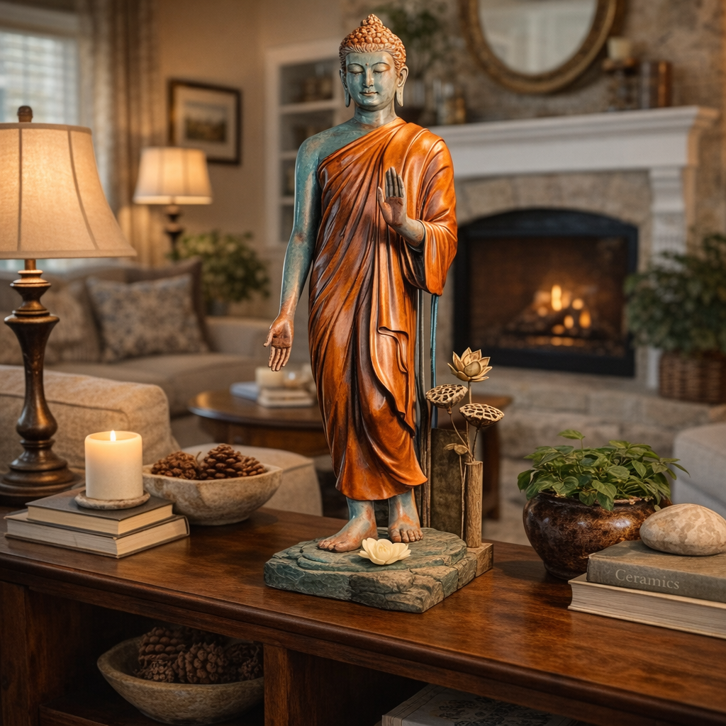 Blessing Buddha Statue – Symbol of Peace & Prosperity