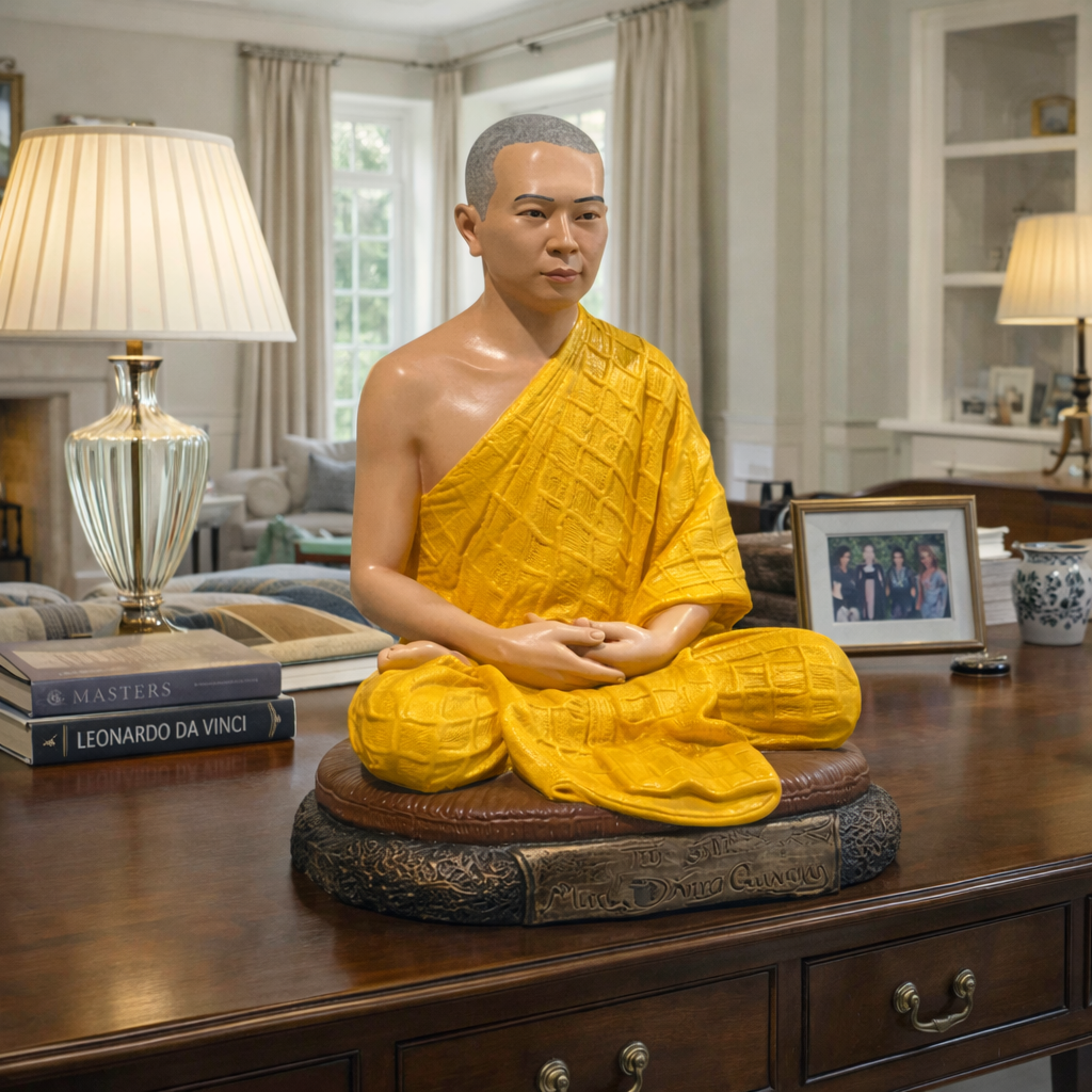 Venerable Thích Minh Tuệ Buddhist Portrait Sculpture