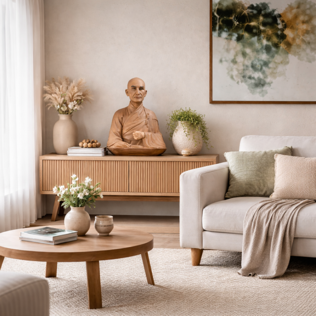 Realistic Portrait Statue of Venerable Thích Bửu Đức