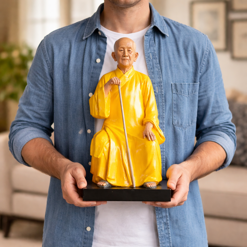 Portrait Statue Of Venerable Thích Trí Tịnh