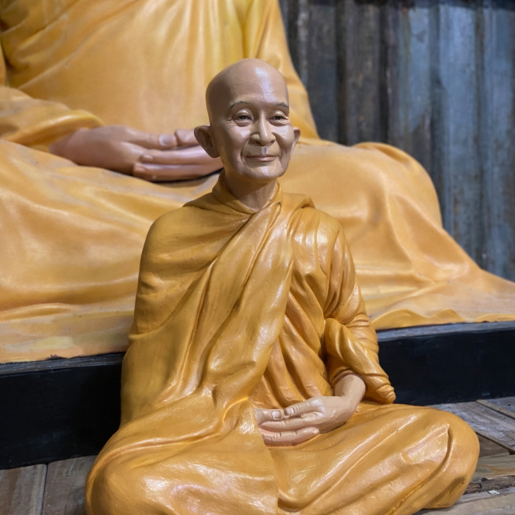 Realistic Portrait Statue of Venerable Thích Thông Lạc