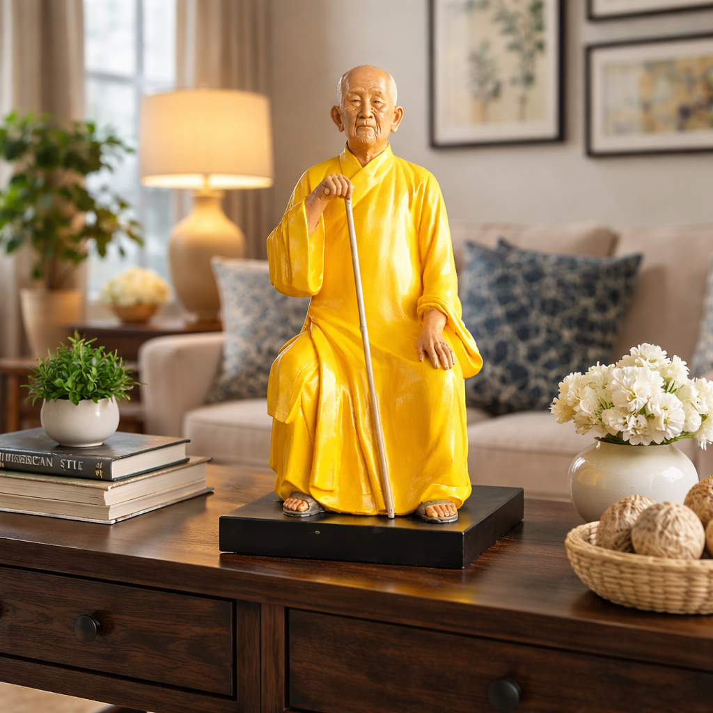 Portrait Statue Of Venerable Thích Trí Tịnh